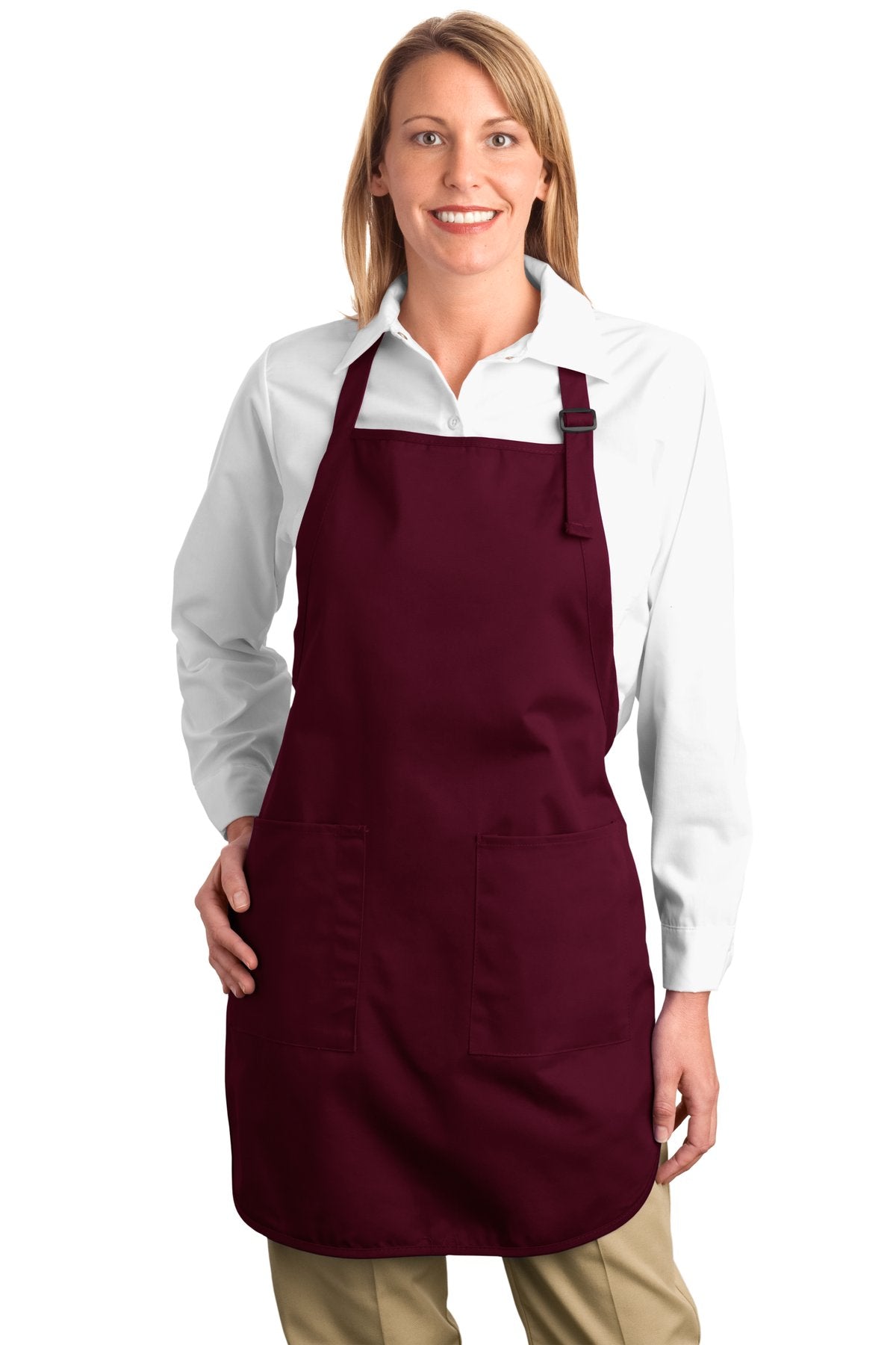 Port Authority? Full-Length Apron with Pockets. A500
