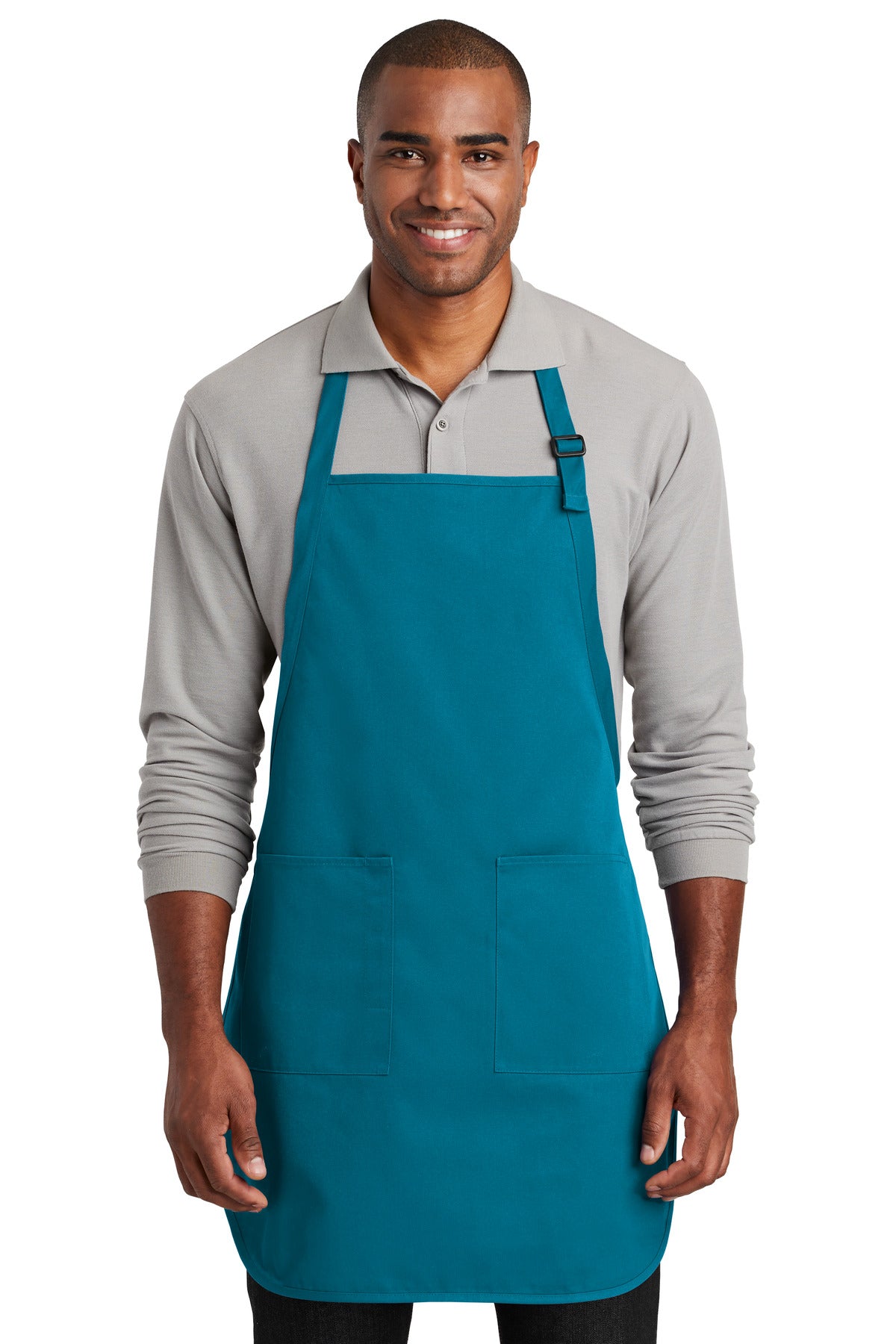 Port Authority ? Full-Length Two-Pocket Bib Apron. A600