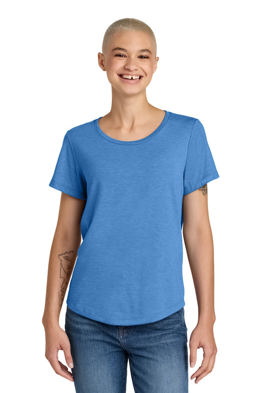 Allmade® Women's Relaxed Tri-Blend Scoop Neck Tee