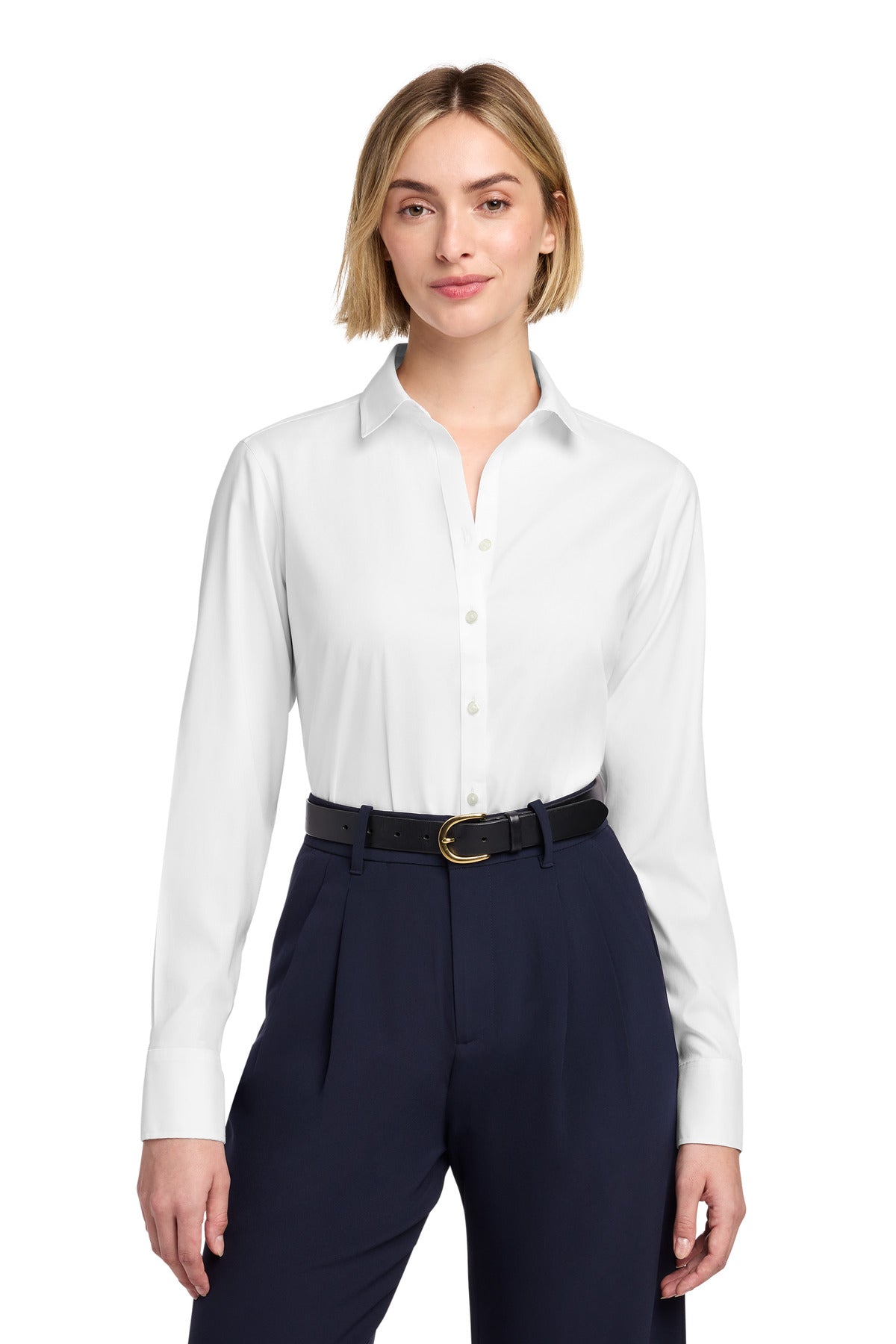 Brooks Brothers® Women's Wrinkle-Free Stretch Pinpoint Shirt