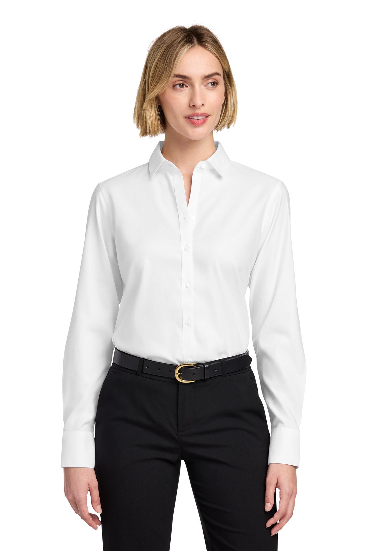 Brooks Brothers® Women's Wrinkle-Free Stretch Nailhead Shirt