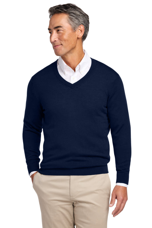 Brooks Brothers® Washable Merino V-Neck Sweater