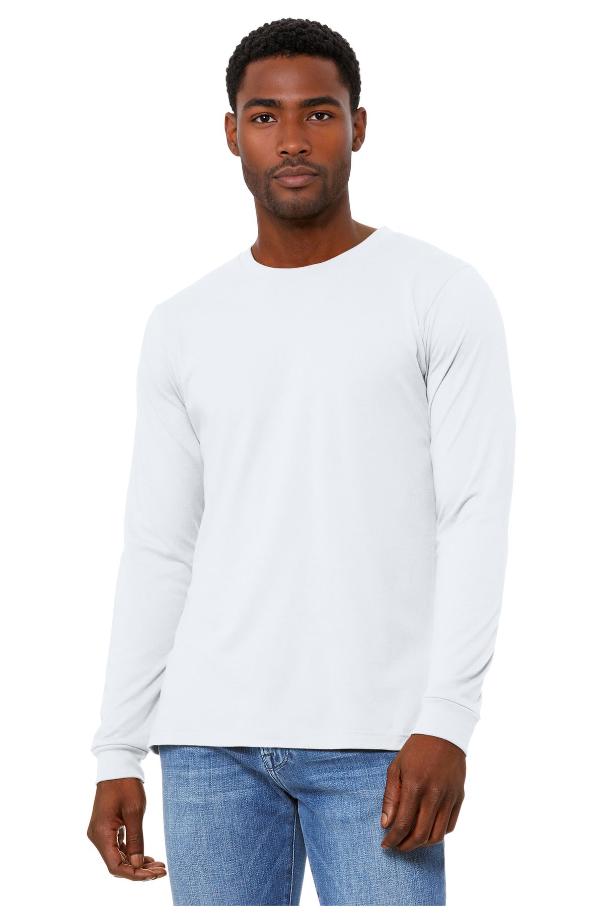 BELLA+CANVAS® Unisex Heather CVC Long Sleeve Tee