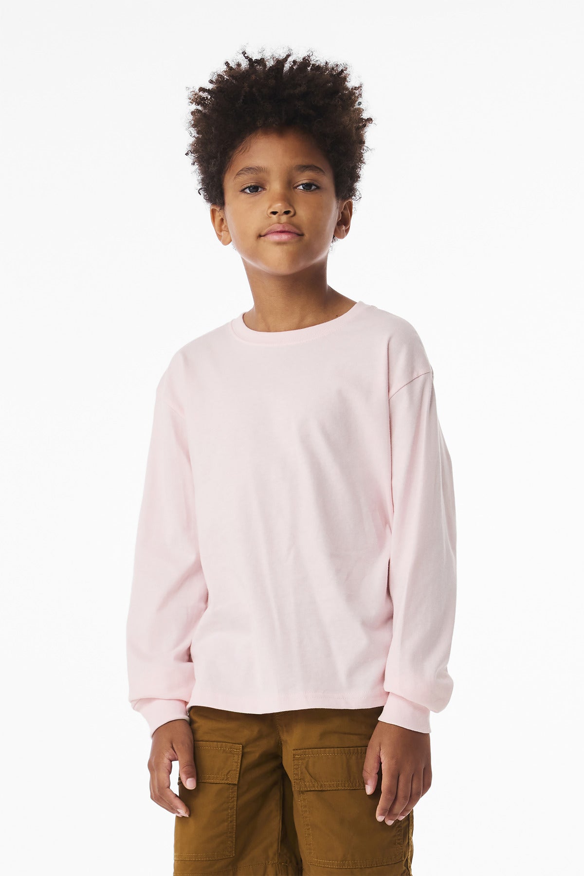 BELLA+CANVAS? Youth 6-Ounce Heavyweight Long Sleeve Tee