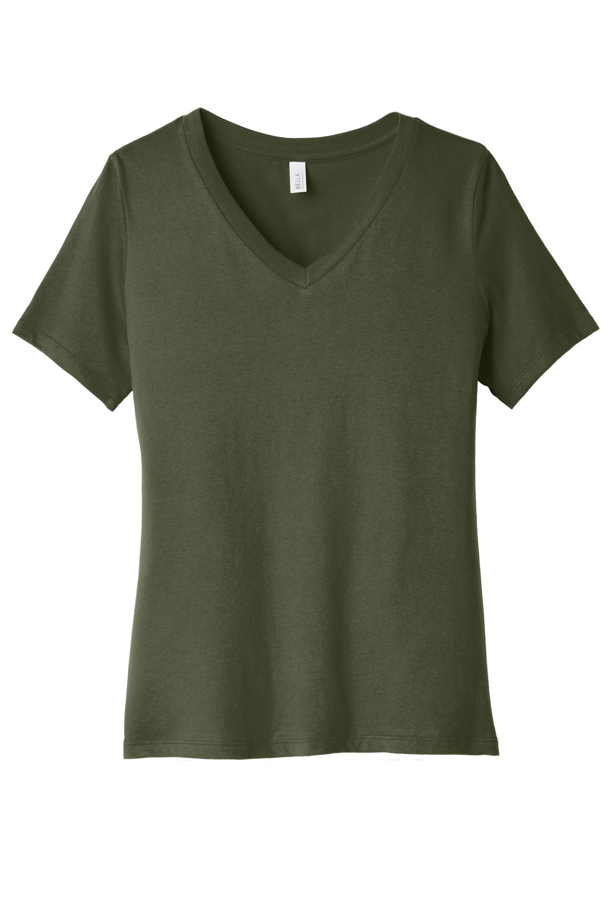 BELLA+CANVAS ? Women's Relaxed Jersey Short Sleeve V-Ne