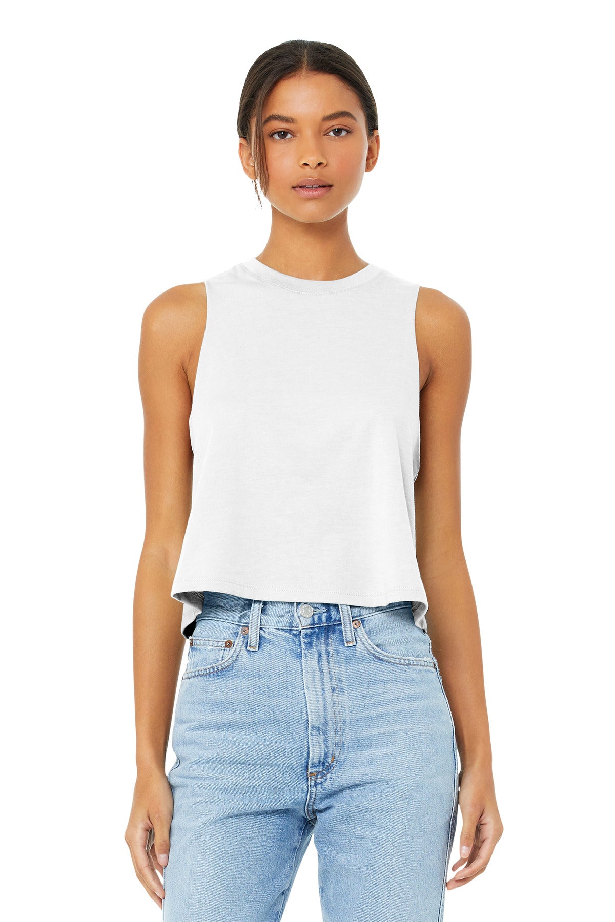 BELLA+CANVAS ® Women's Racerback Cropped Tank