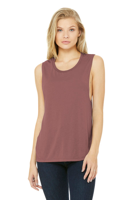 BELLA+CANVAS ® Women's Flowy Scoop Muscle Tank