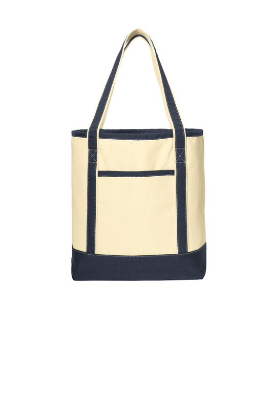 Port Authority® Large Cotton Canvas Tote