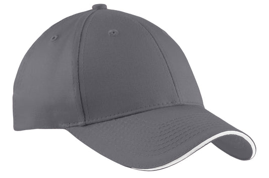 Port Authority® Cotton Twill Sandwich Bill Cap