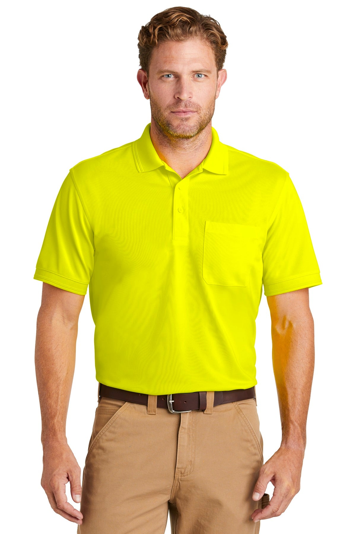 CornerStone ? Industrial Snag-Proof Pique Pocket Polo.