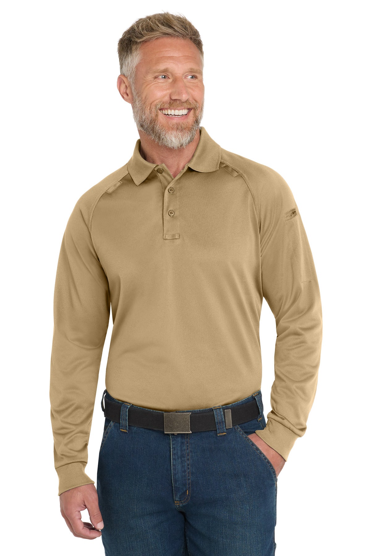 CornerStone® - Select Long Sleeve Snag-Proof Tactical Polo
