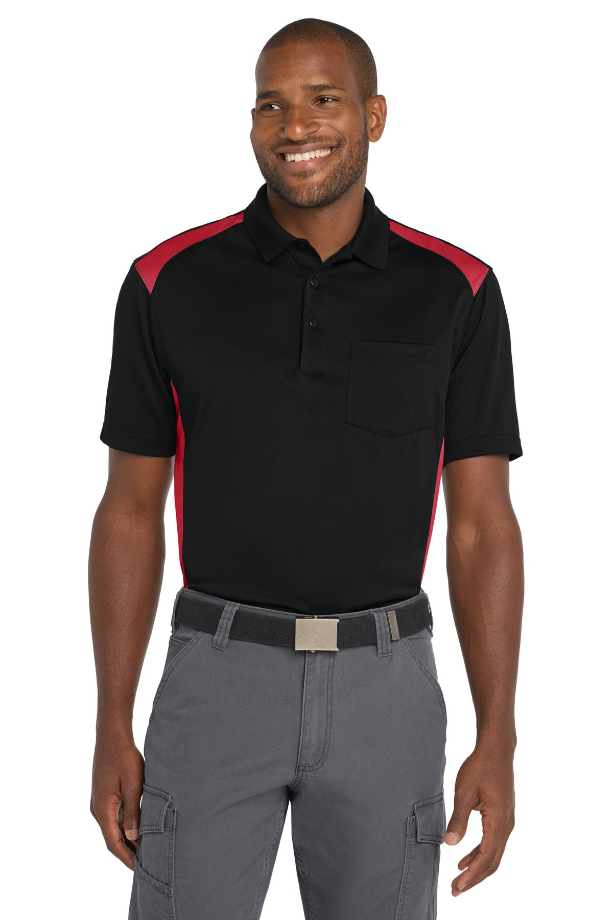 CornerStone? Select Snag-Proof Two Way Colorblock Pocke