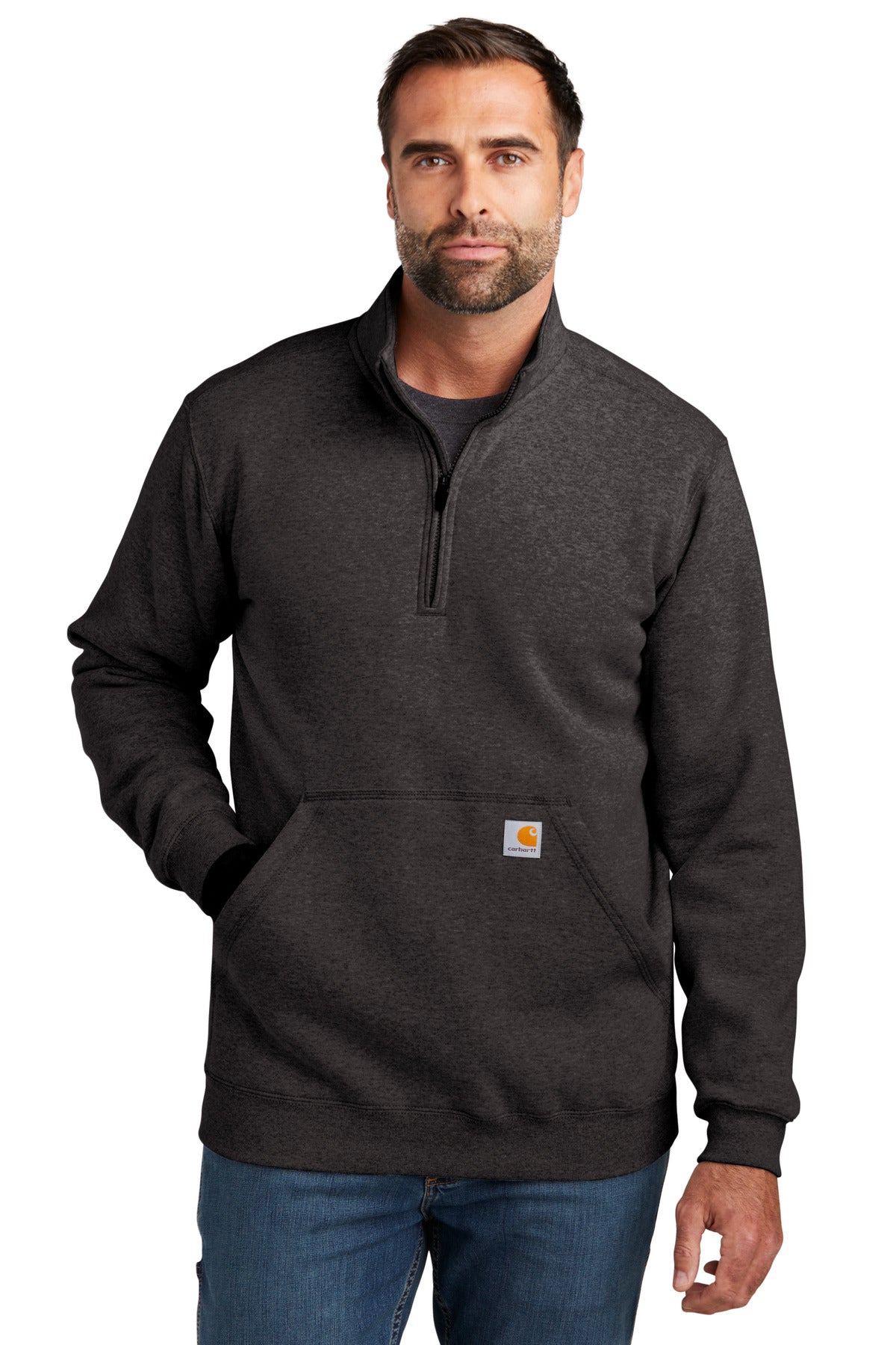 Carhartt? Midweight 1/4-Zip Mock Neck Sweatshirt CT1052