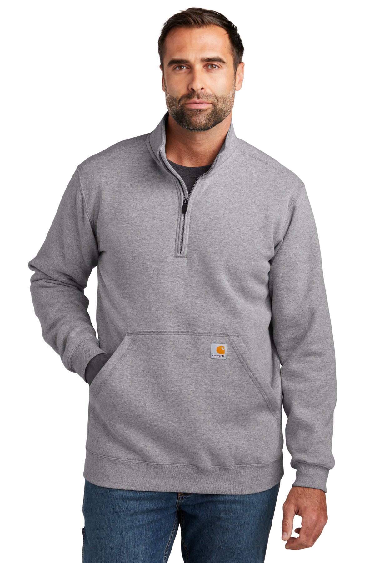 Carhartt? Midweight 1/4-Zip Mock Neck Sweatshirt CT1052