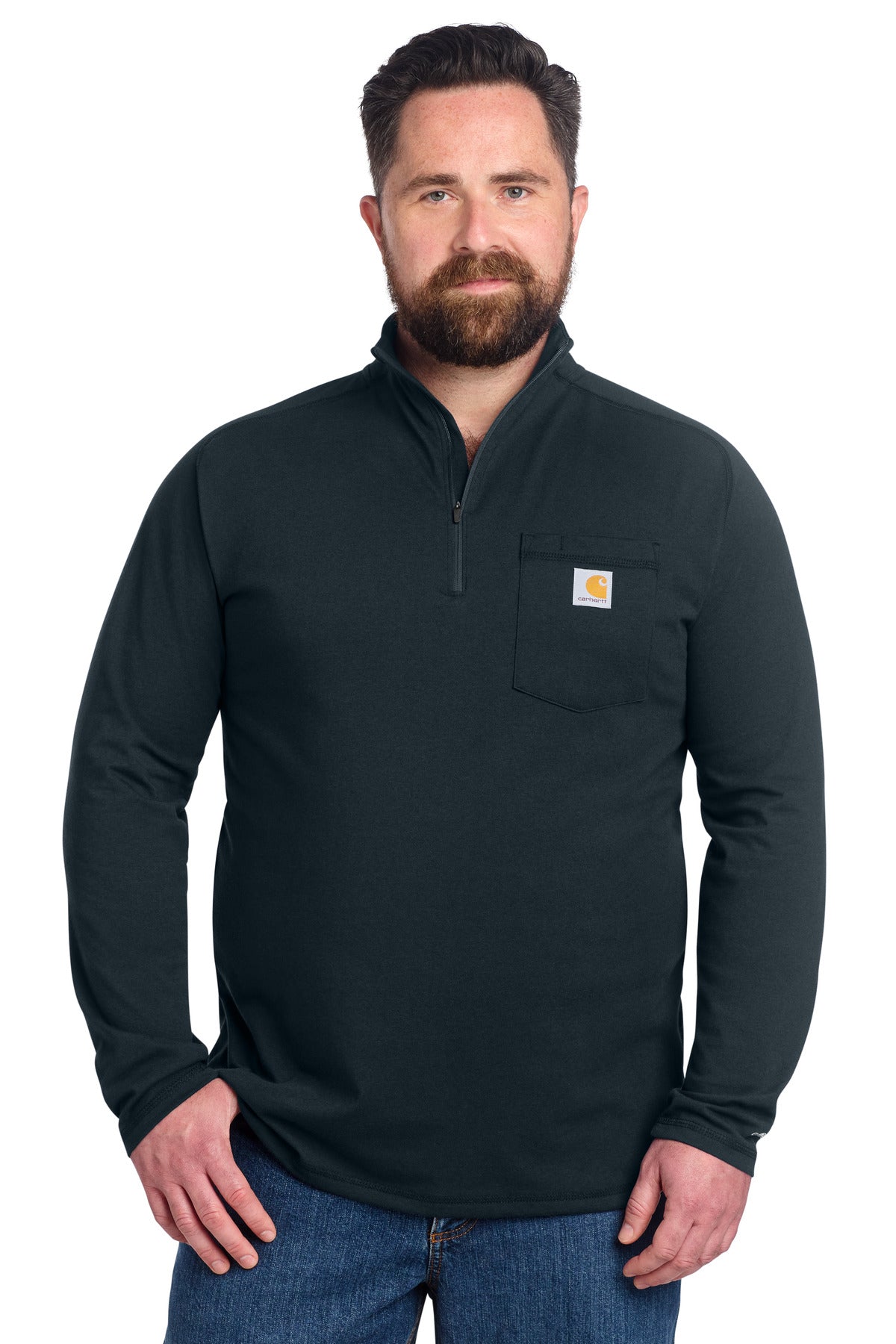 Carhartt Force® 1/4-Zip Long Sleeve T-Shirt