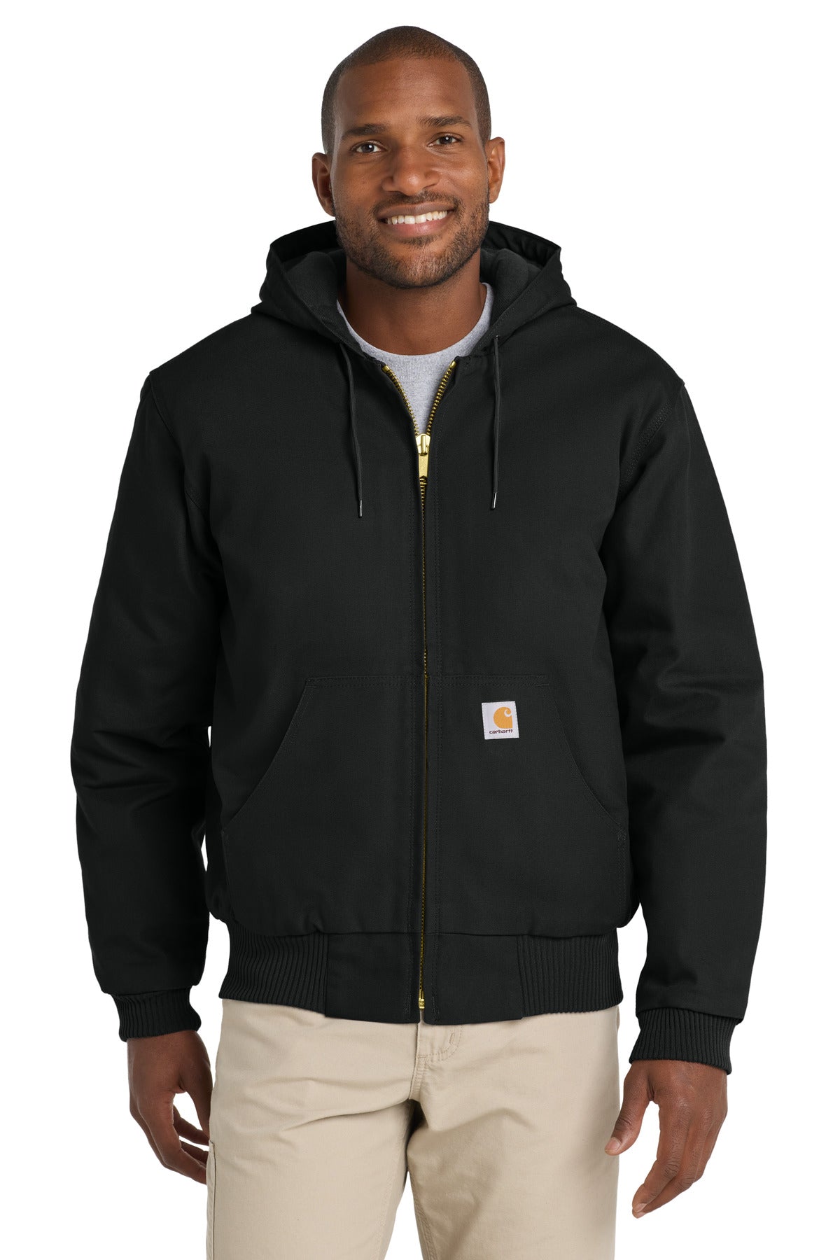 Carhartt ? Quilted-Flanne-Lined Duck Active Jac. CT1066