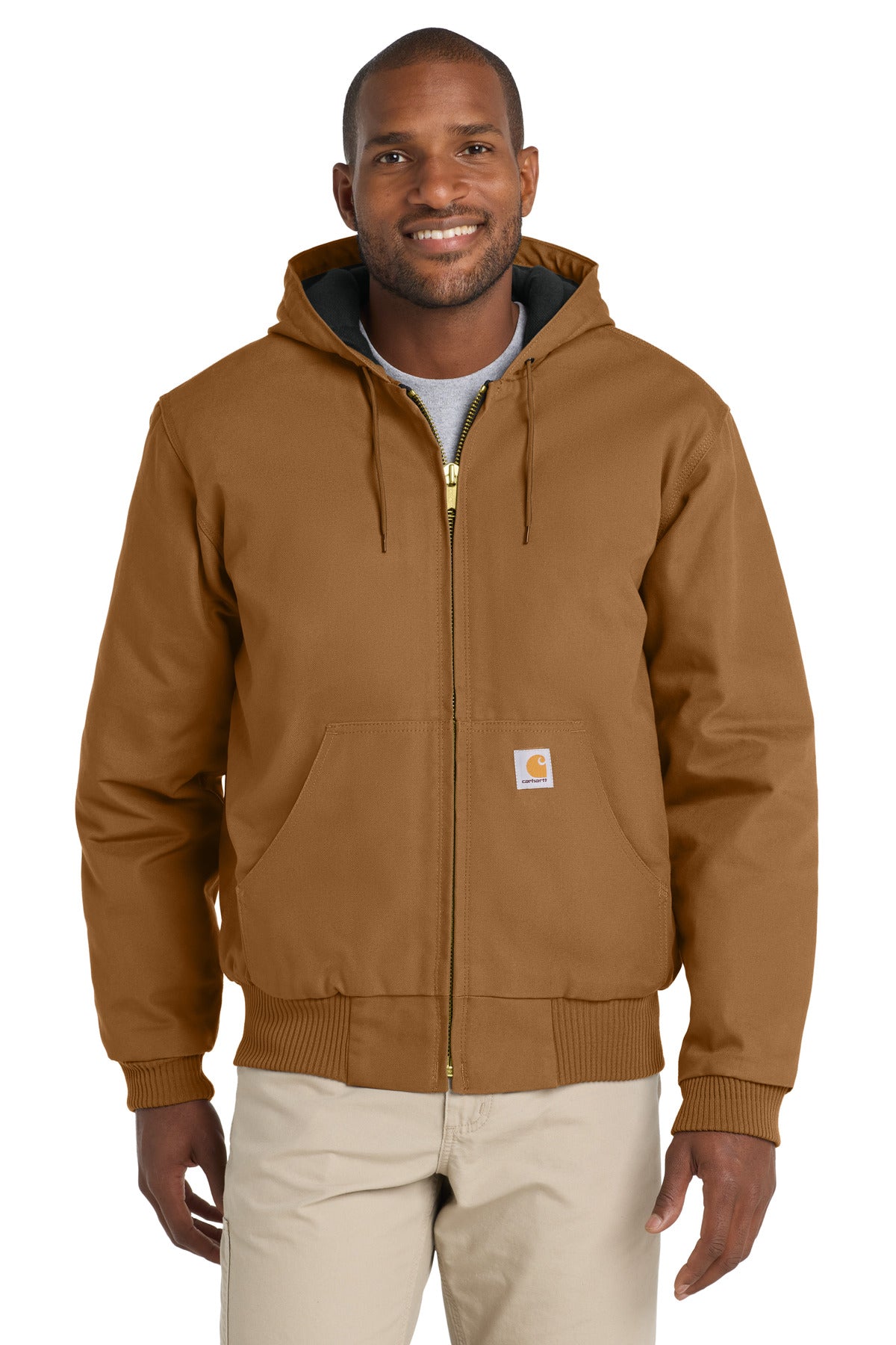 Carhartt ? Quilted-Flanne-Lined Duck Active Jac. CT1066
