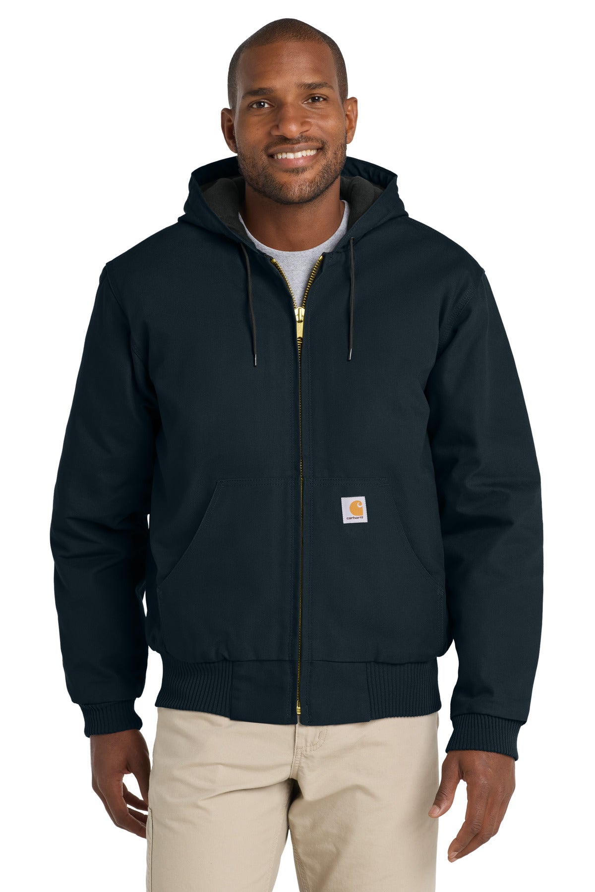 Carhartt ? Quilted-Flanne-Lined Duck Active Jac. CT1066