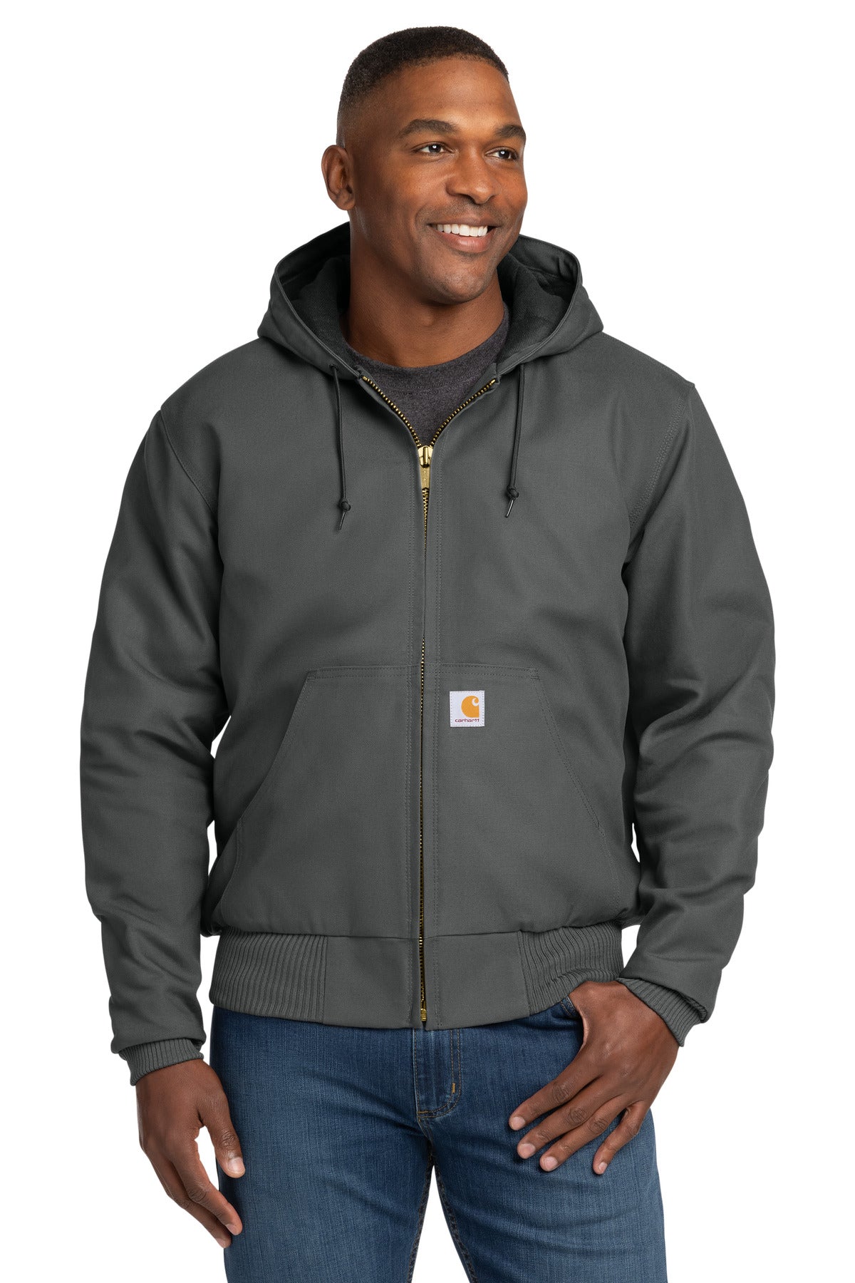 Carhartt ® Quilted-Flanne-Lined Duck Active Jac