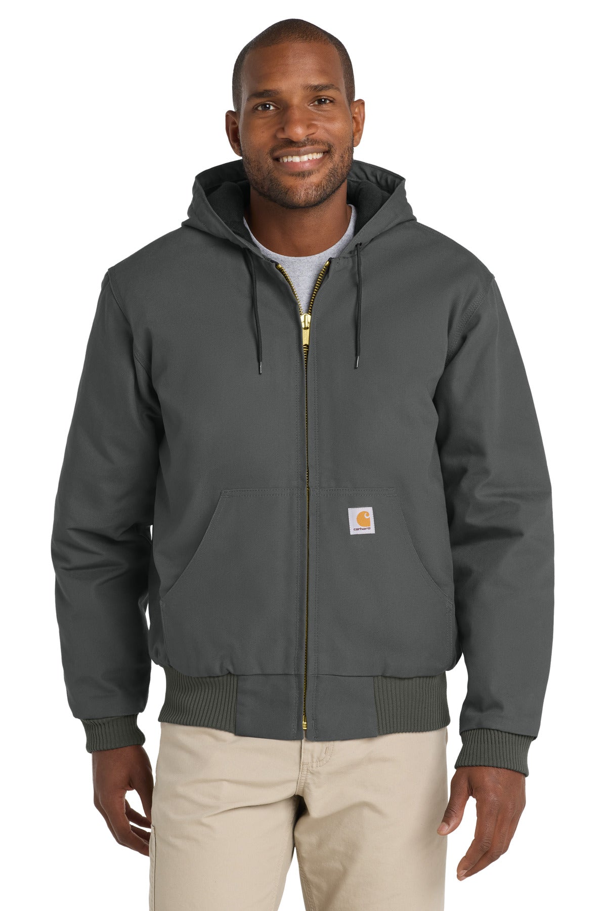 Carhartt ? Quilted-Flanne-Lined Duck Active Jac. CT1066