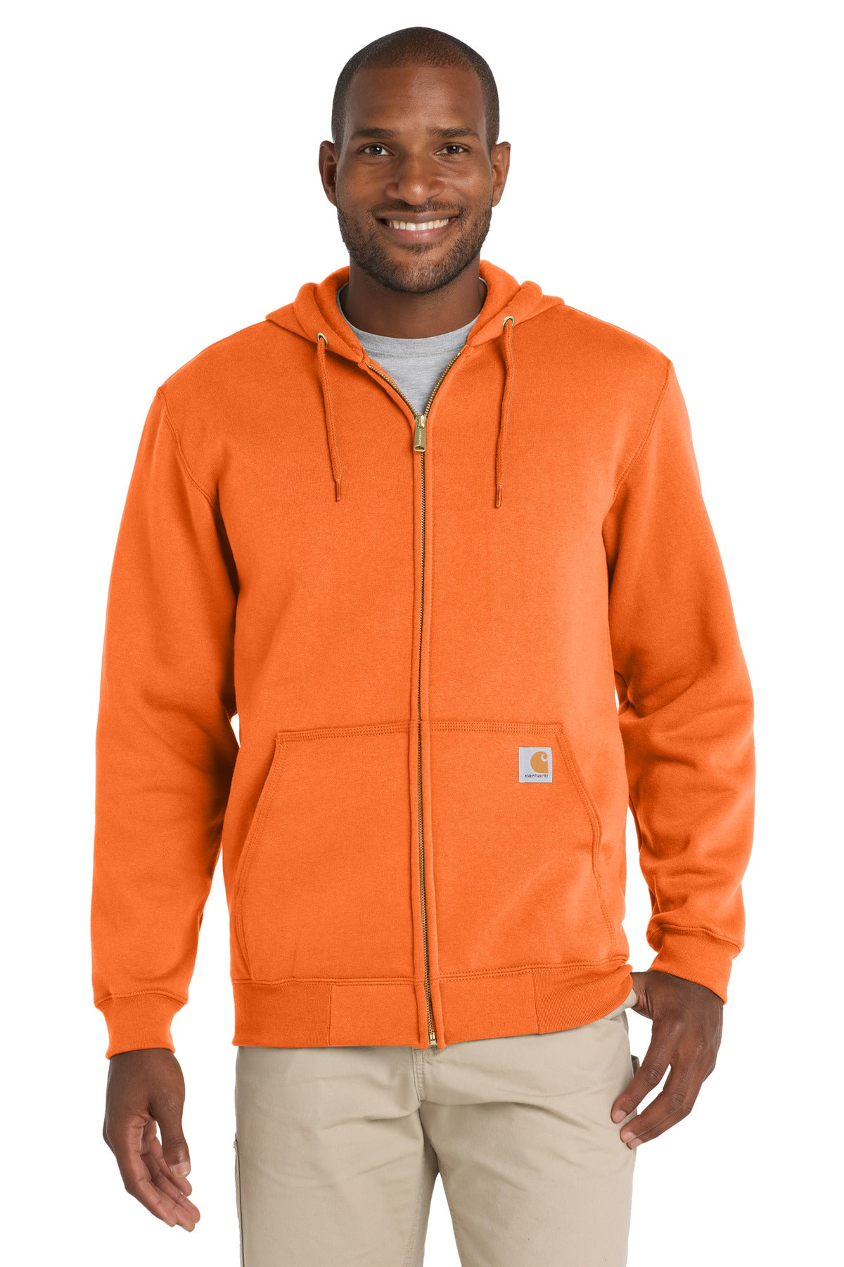Carhartt ? Midweight Hooded Zip-Front Sweatshirt. CTK12