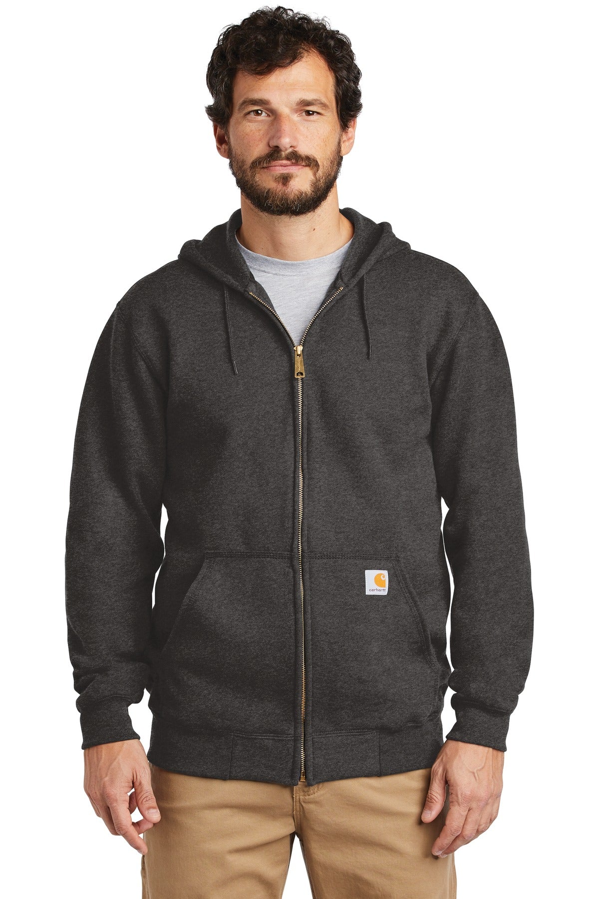 Carhartt ? Midweight Hooded Zip-Front Sweatshirt. CTK12