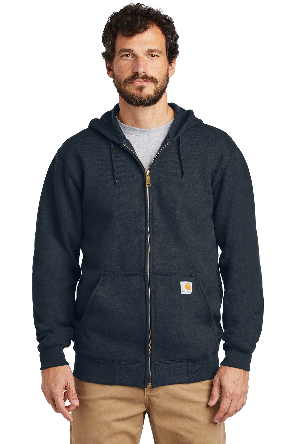 Carhartt ? Midweight Hooded Zip-Front Sweatshirt. CTK12