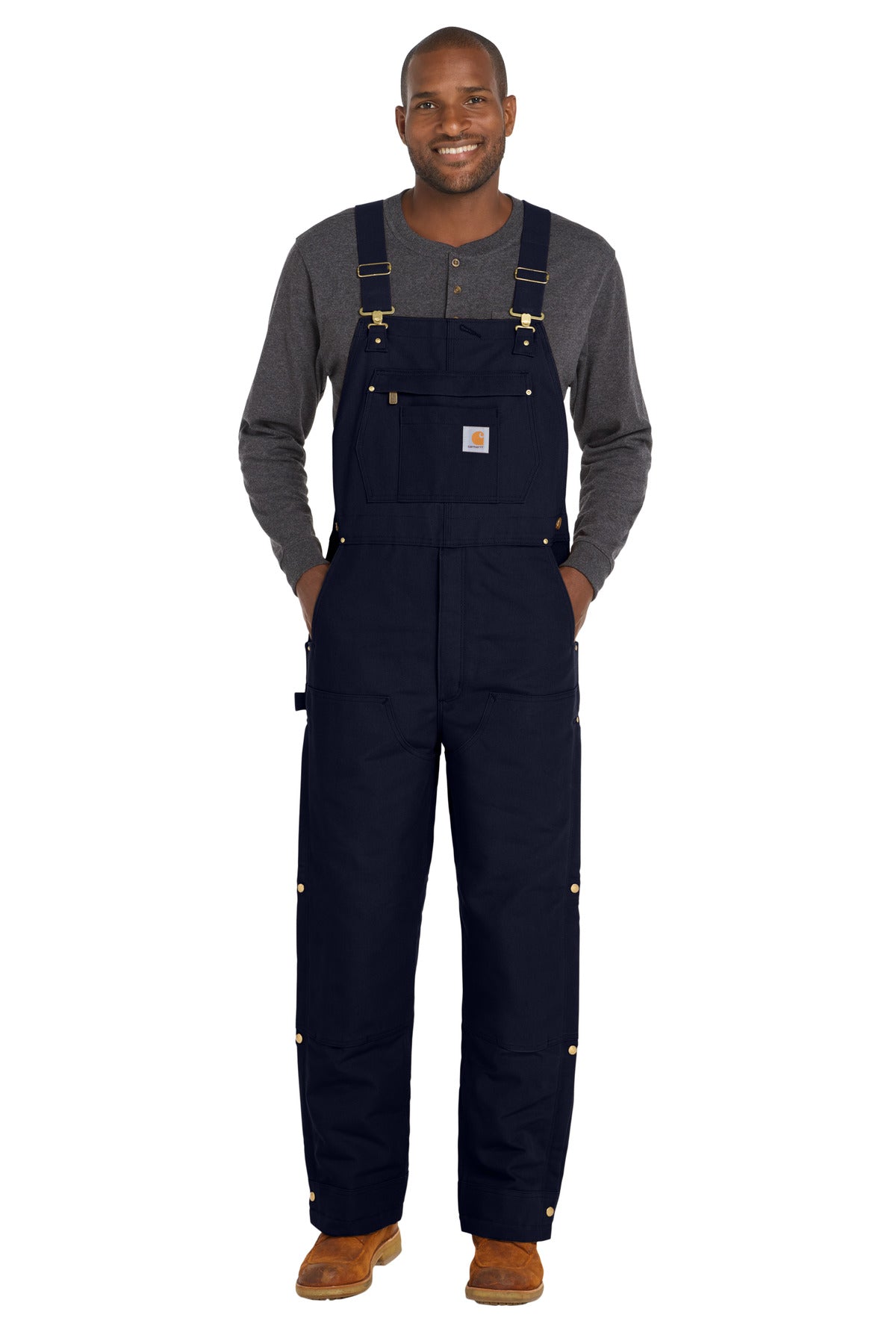Carhartt? Short Firm Duck Insulated Bib Overalls CTS106