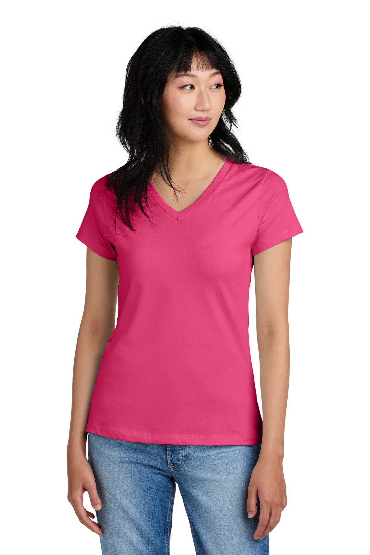 District? - Women's Perfect Weight? V-Neck Tee. DM1170L
