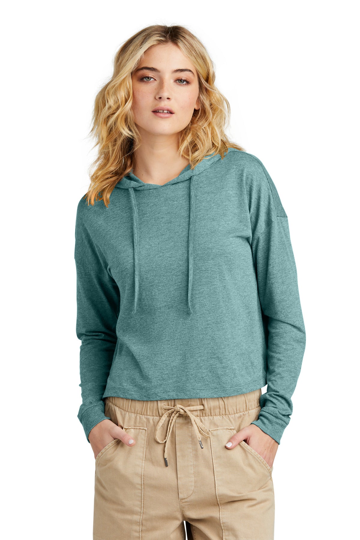 District? Women's Perfect Tri? Midi Long Sleeve Hoodie
