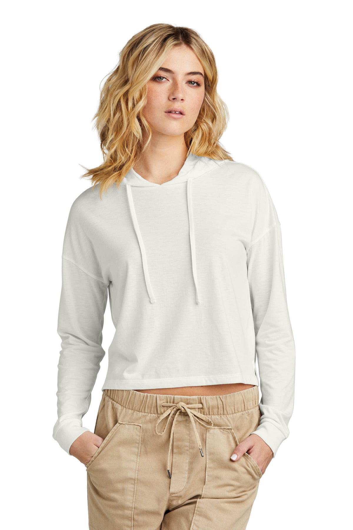 District? Women's Perfect Tri? Midi Long Sleeve Hoodie