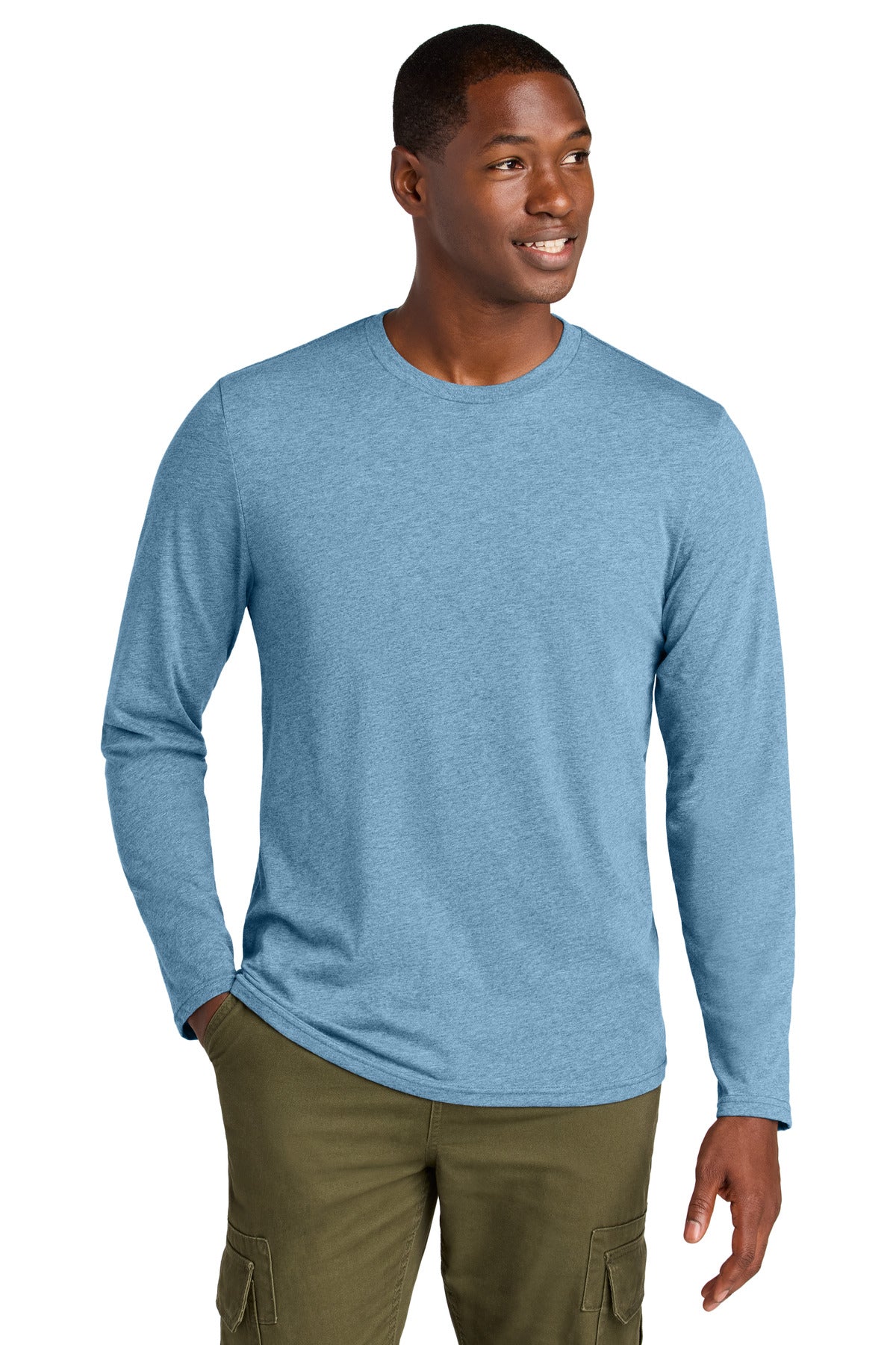 District® Perfect Weight® CVC Long Sleeve Tee