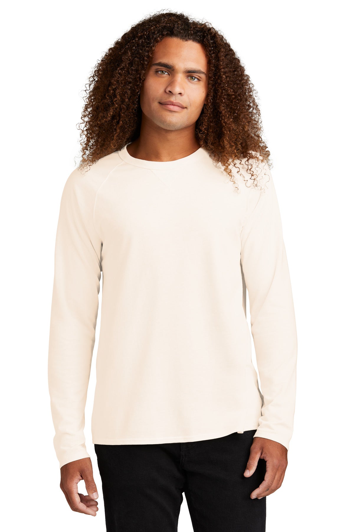 District? Featherweight French Terry? Long Sleeve Crewn