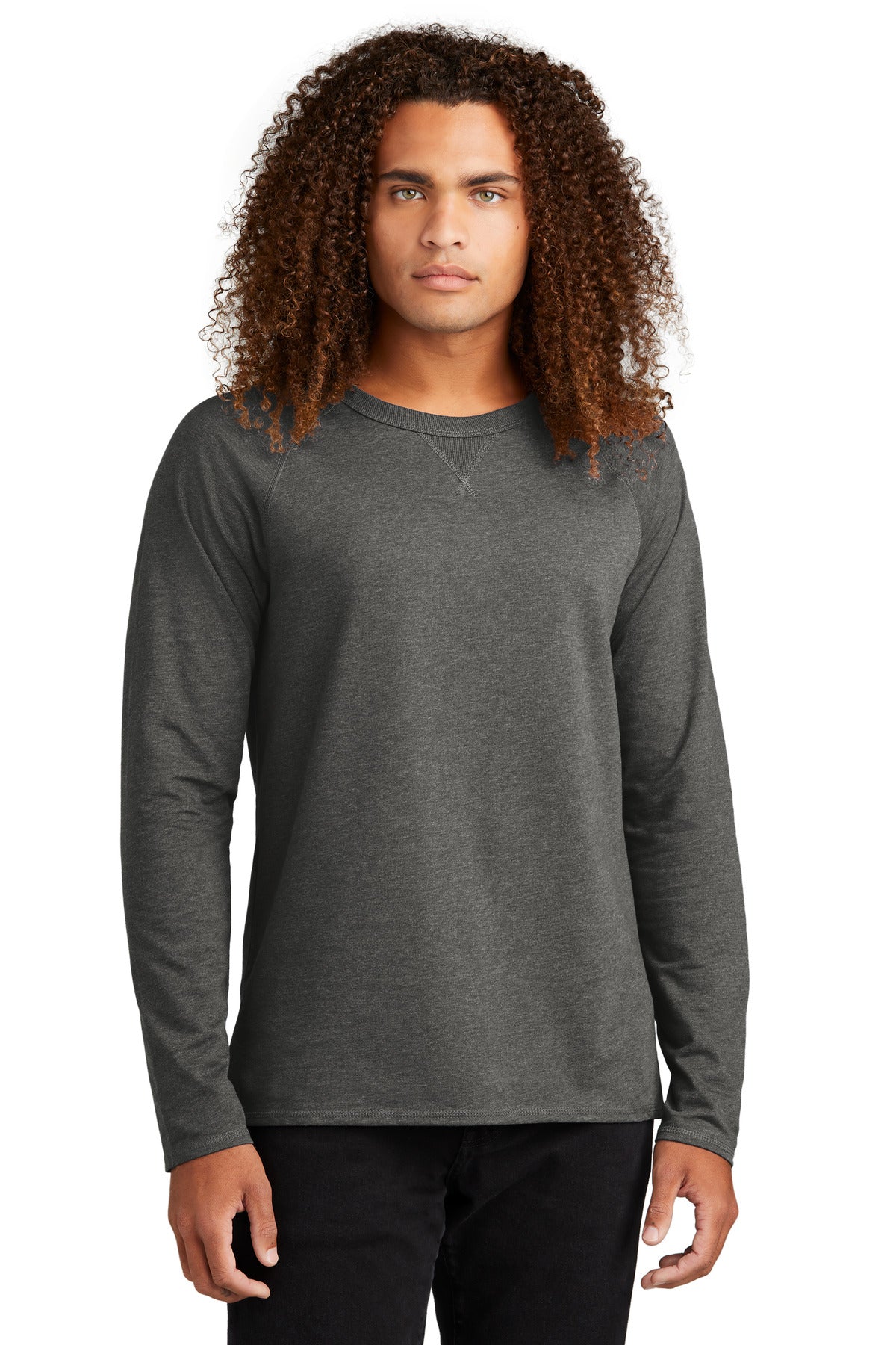 District? Featherweight French Terry? Long Sleeve Crewn