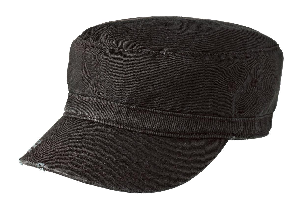 District? Distressed Military Hat. DT605