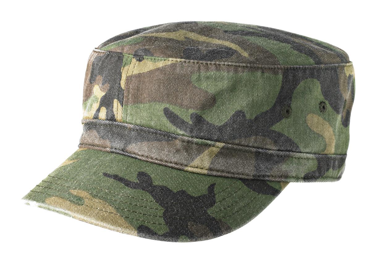 District? Distressed Military Hat. DT605