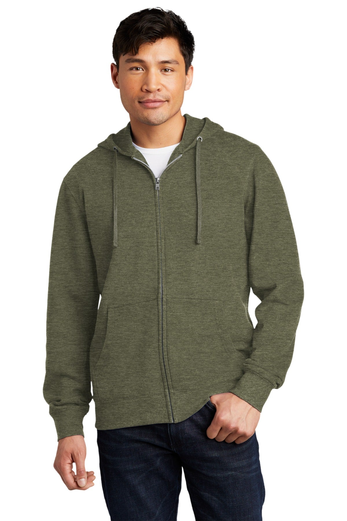 District? V.I.T.?Fleece Full-Zip Hoodie DT6102