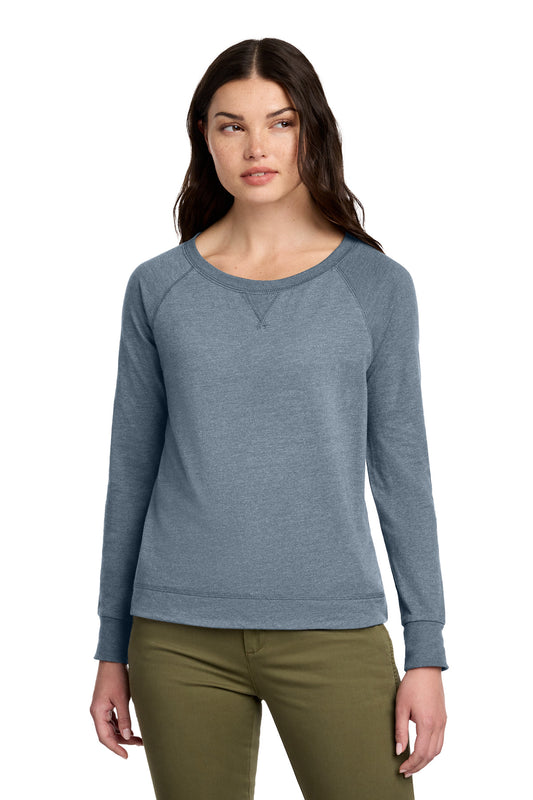 District® Women's Featherweight French Terry™ Long Sleeve Crewneck