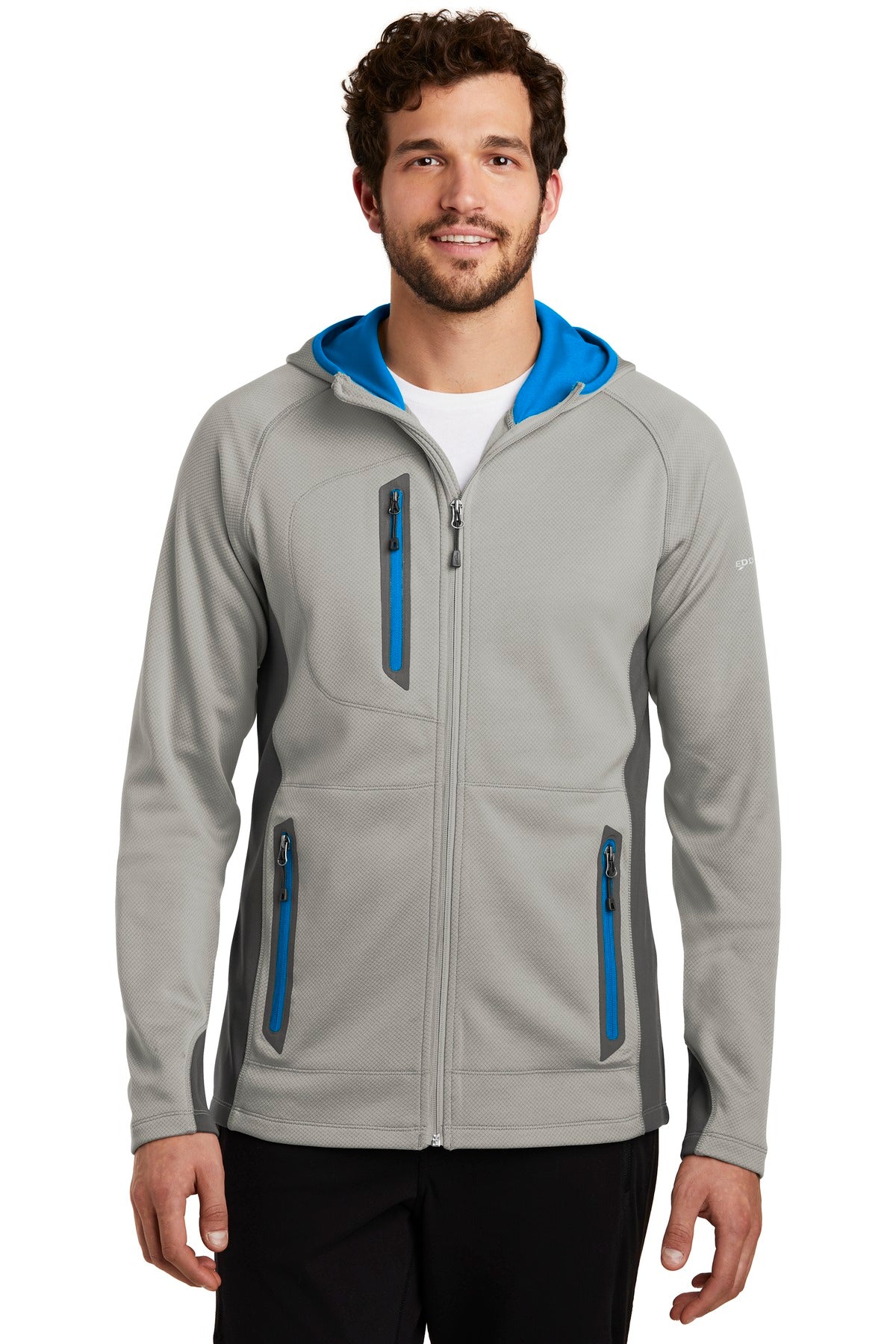 Eddie Bauer ? Sport Hooded Full-Zip Fleece Jacket. EB24