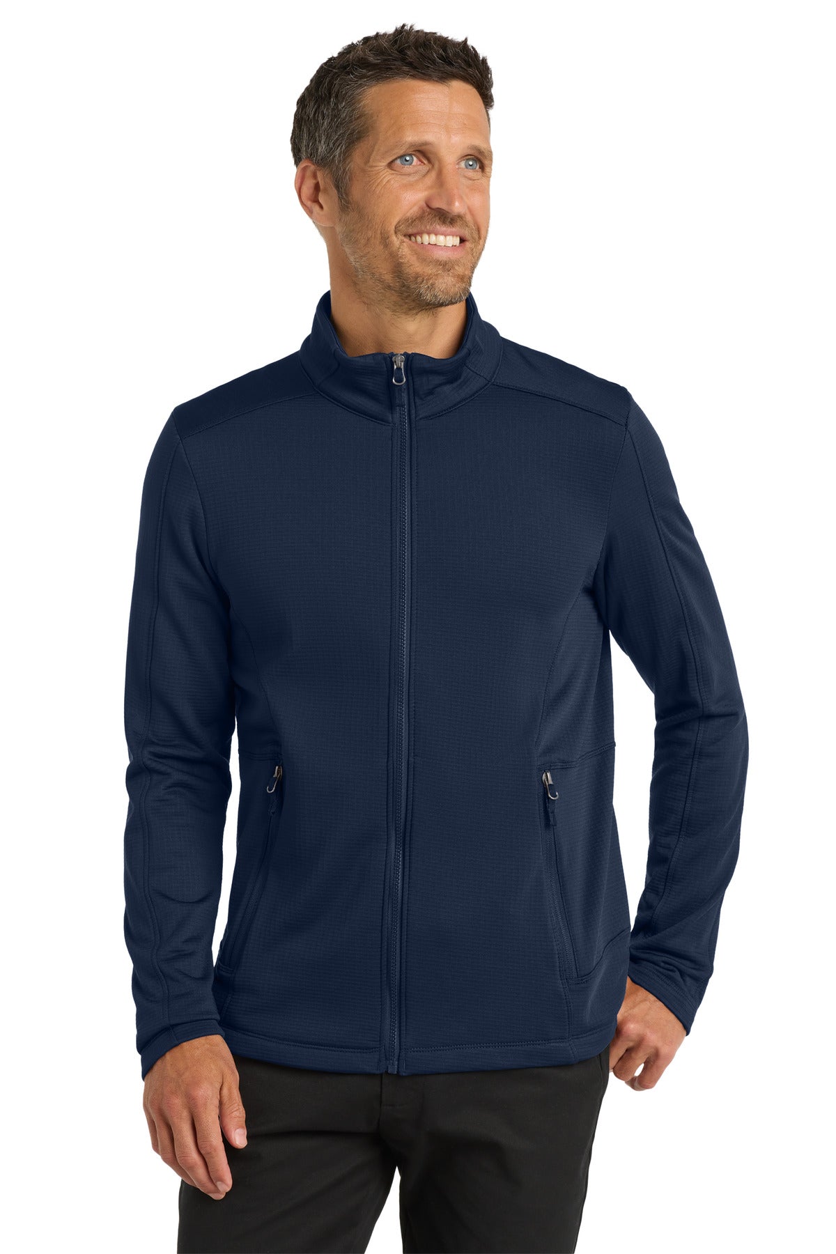 Port Authority ® Grid Fleece Jacket