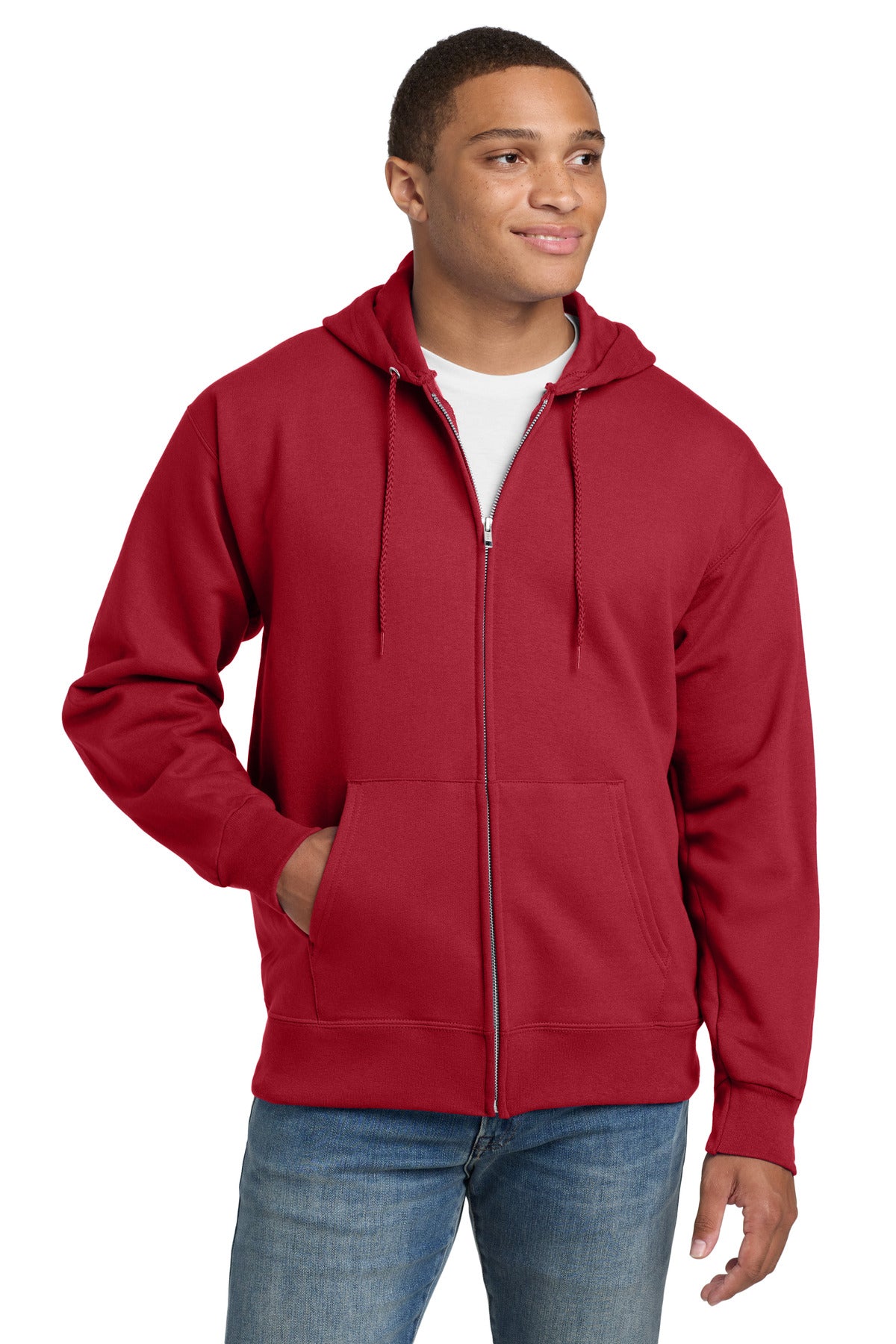 Hanes? Ultimate Cotton? - Full-Zip Hooded Sweatshirt.