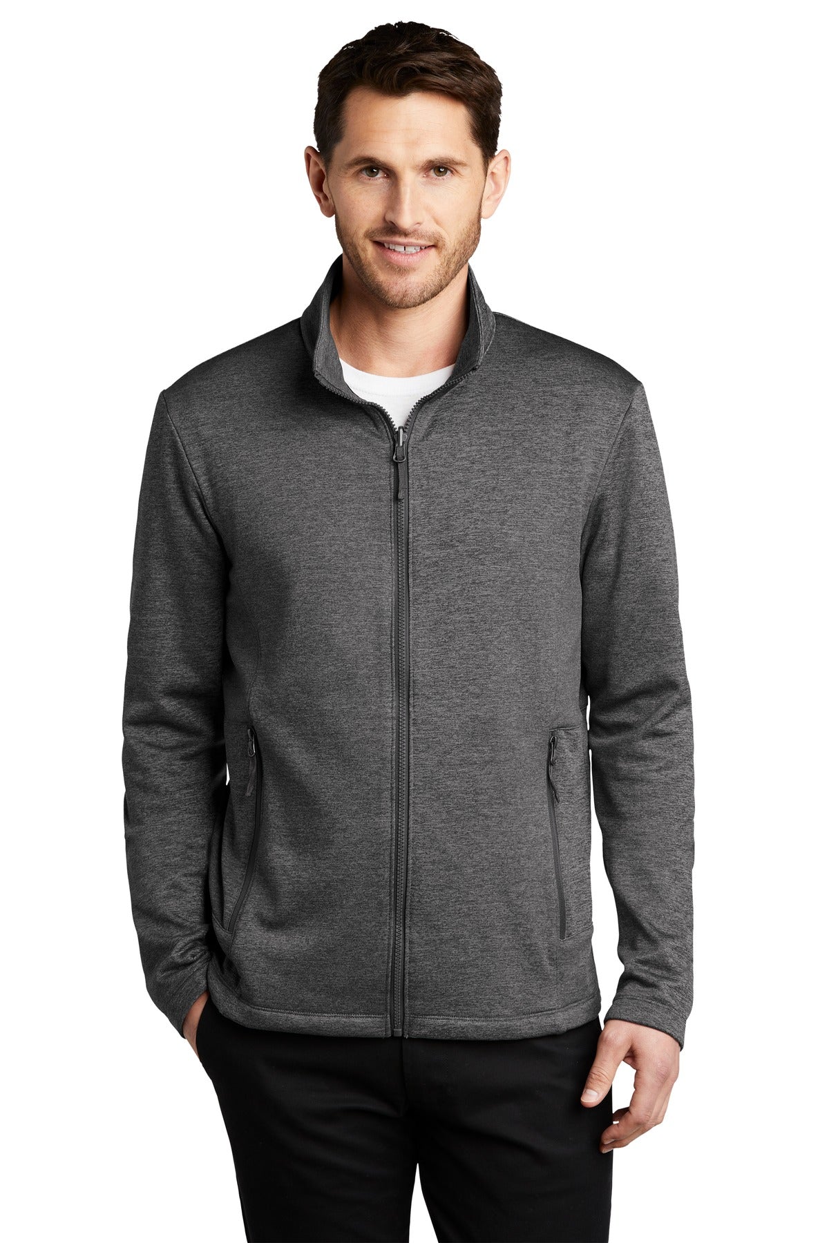 Port Authority ? Collective Striated Fleece Jacket. F90