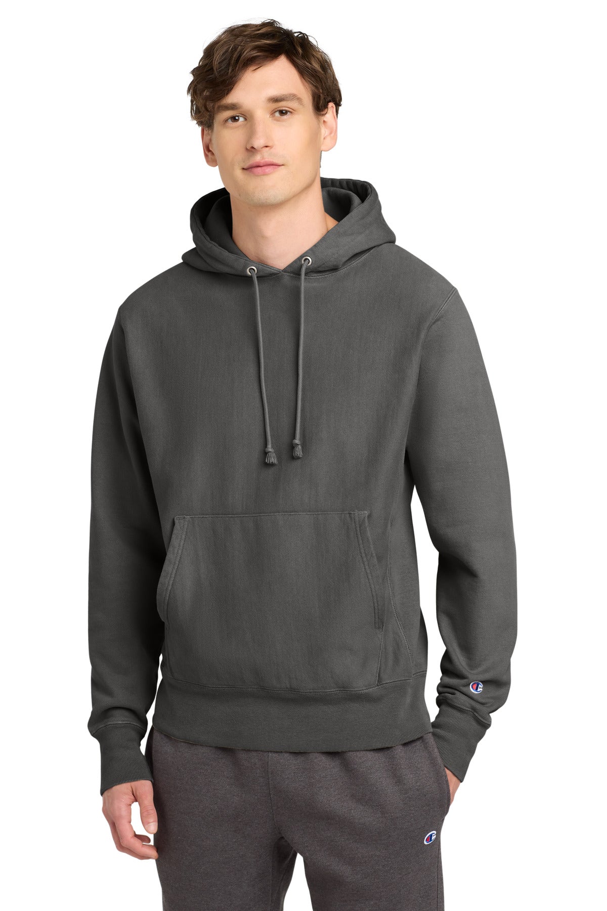 Champion ? Reverse Weave ? Garment-Dyed Hooded Sweatshi