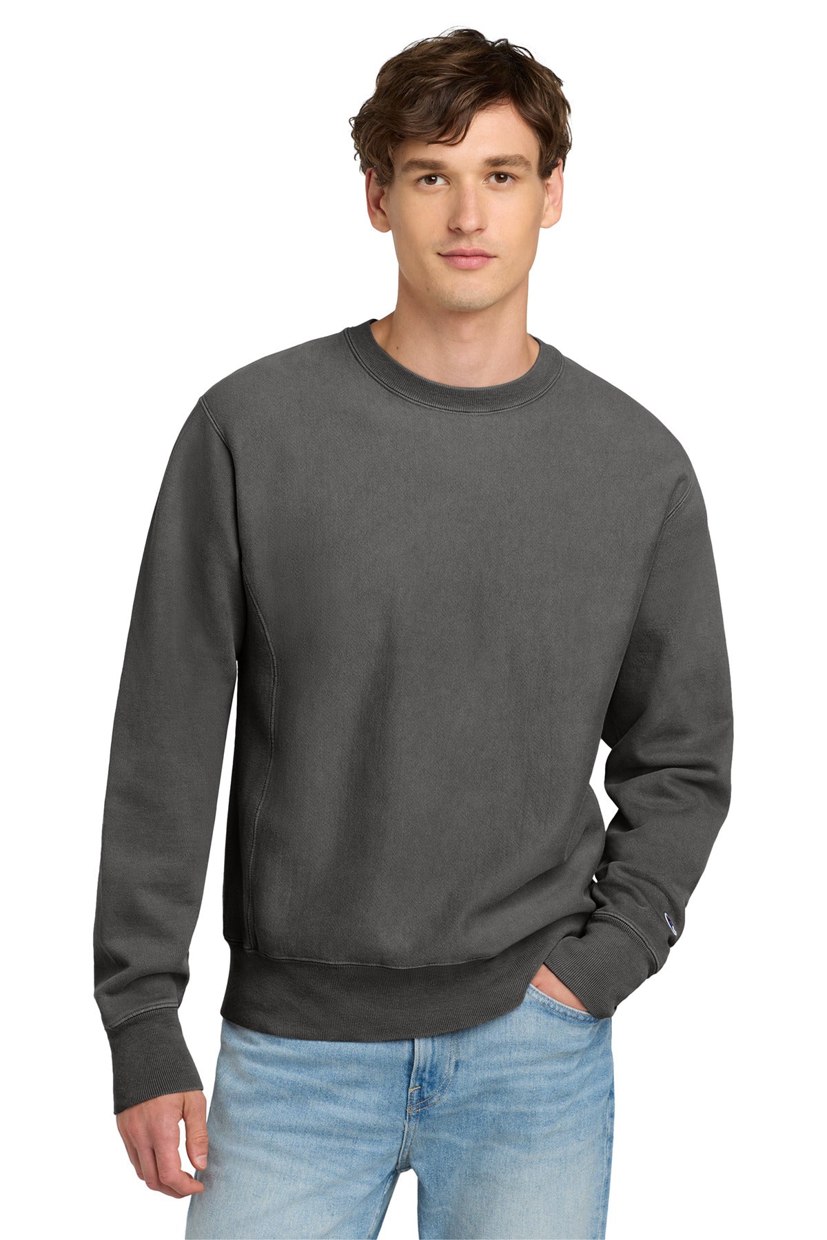 Champion ? Reverse Weave ? Garment-Dyed Crewneck Sweats