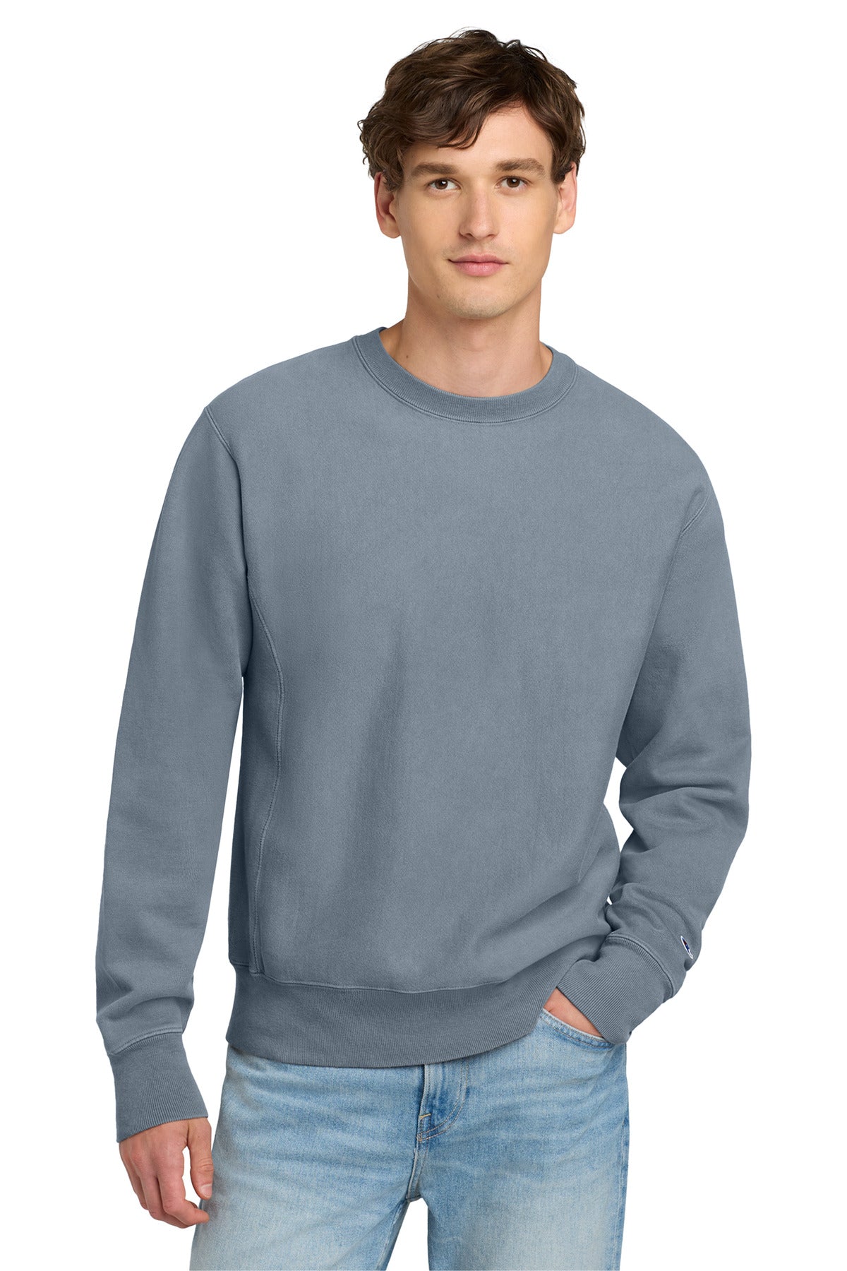 Champion ? Reverse Weave ? Garment-Dyed Crewneck Sweats
