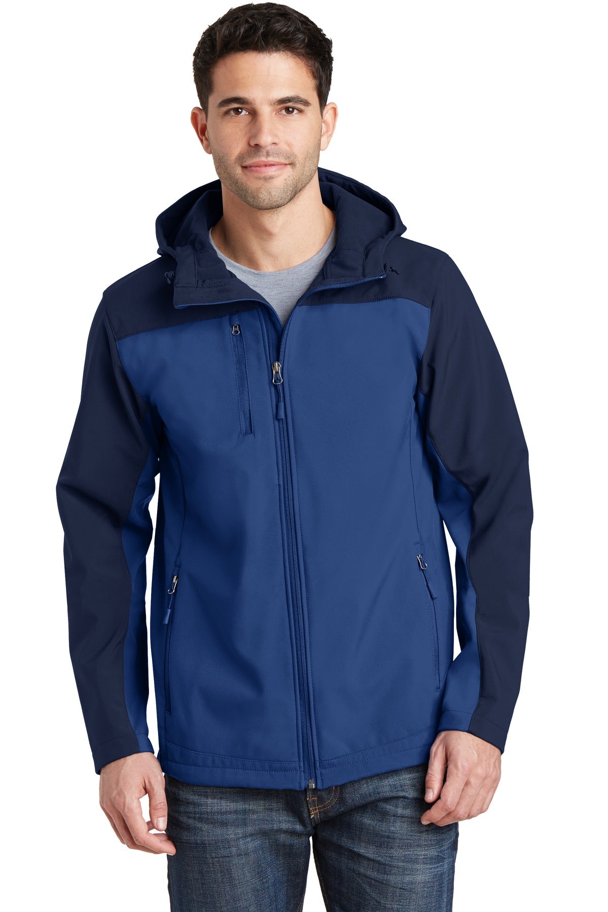 Port Authority® Hooded Core Soft Shell Jacket