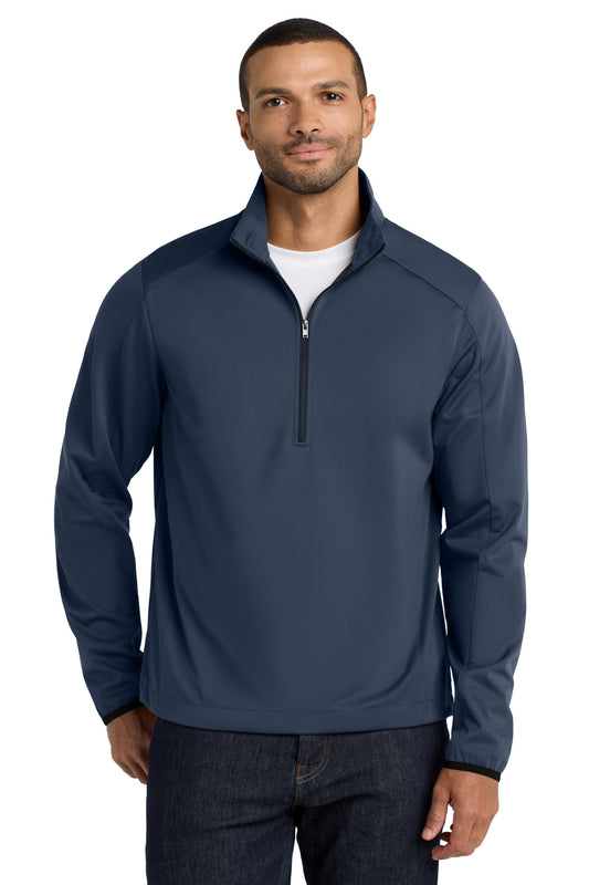 Port Authority® Active 1/2-Zip Soft Shell Jacket