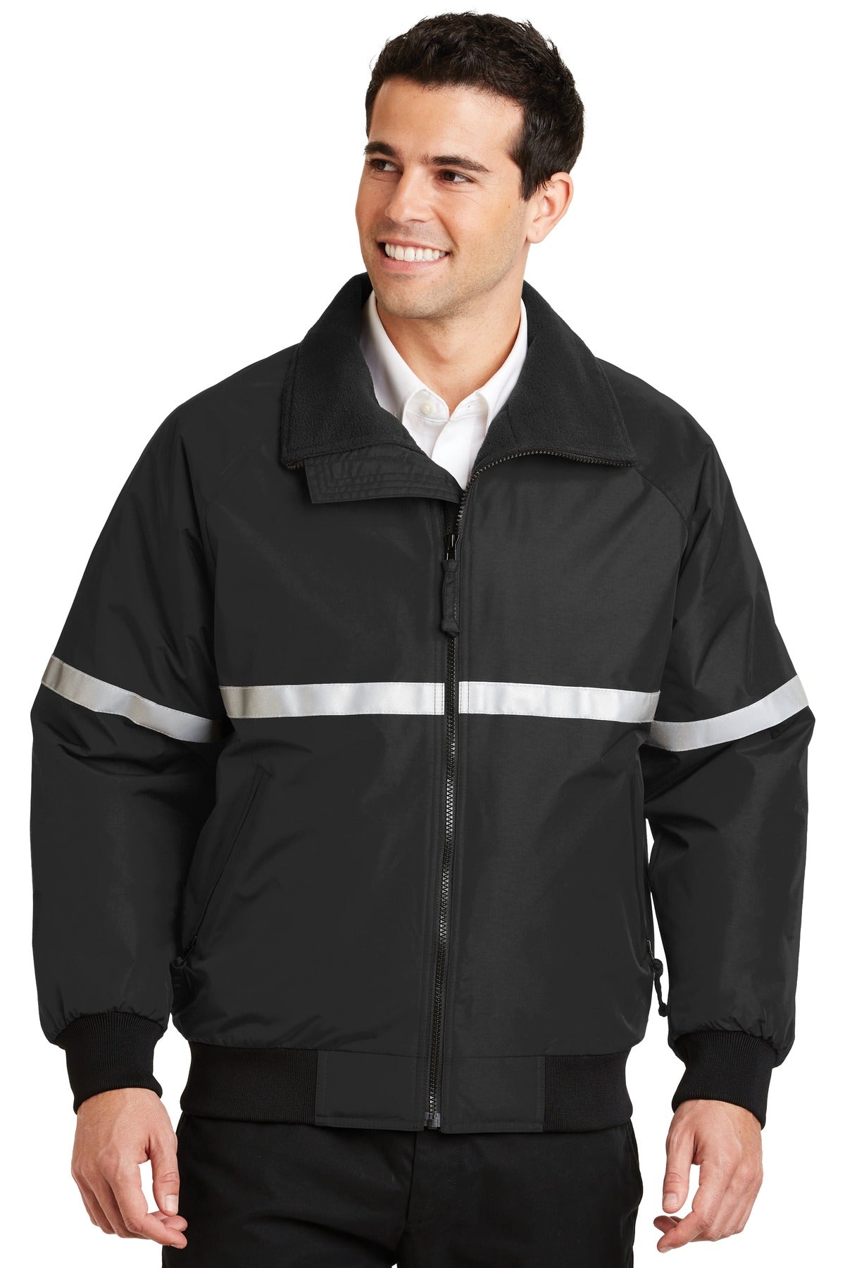 Port Authority? Challenger? Jacket with Reflective Tapi