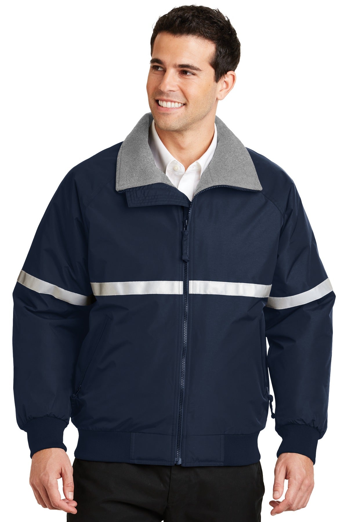 Port Authority? Challenger? Jacket with Reflective Tapi