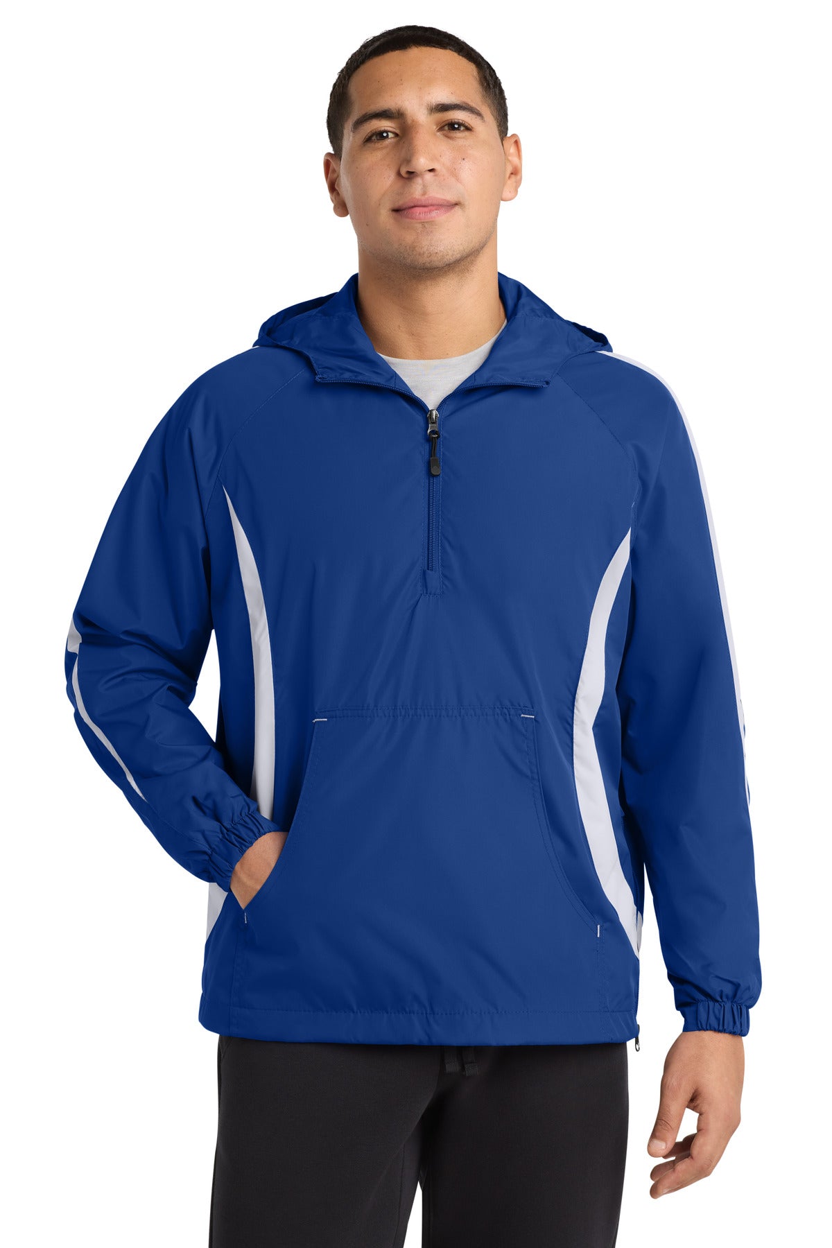 Sport-Tek® Colorblock Raglan Anorak